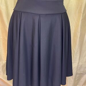 INC International Concepts Black Circle Skirt